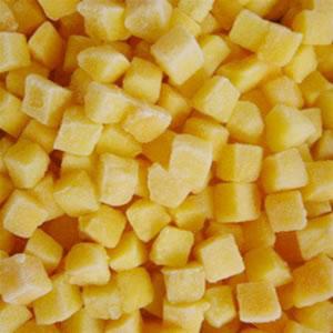 freeze dried yellow Peach Dice