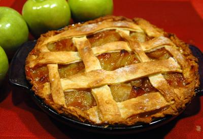 Apple Rings Pie