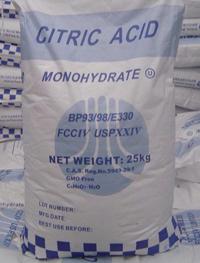 Citric Acid Monohydrate